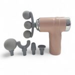 Ударний масажер Fascial Gun( Білий, рожевий, блакитний, зелений) (30) AR-00150 - Зображення 3