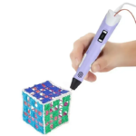 3D ручка і набором еко пластику для малювання 3DPen AR-0074 (50) - Зображення 2