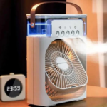 Вентилятор-кондиціонер з розпилювачем водяного туману та LED підсвічуванням AR-0122 (30) Білий - Зображення 2
