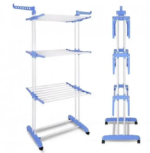 Складана сушарка для білизни Garment Rack три яруси до 50 кг AR-0136(6) - Зображення 2