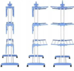 Складана сушарка для білизни Garment Rack три яруси до 50 кг AR-0136(6) - Зображення 3