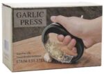 Прес для часнику Garlic Press, Часник ручна терка з нержавіючої сталі GT-614 - Зображення 2