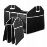 Складна сумка органайзер в багажник Car Boot Organizer Органайзер в машину 3 відділення і бічні кишені Чорний (100) А 777-224 - Зображення 2