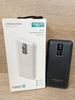 Повербанк Power Bank 10000mAh NJ-39 Чорний/Белий А 874 (100)