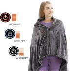 Електроплед-накидка з підігрівом від USB Heated Shawl або Wearable Electric Blanket