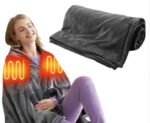 Електроплед-накидка з підігрівом від USB Heated Shawl або Wearable Electric Blanket - Зображення 4