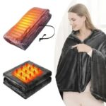 Електроплед-накидка з підігрівом від USB Heated Shawl або Wearable Electric Blanket - Зображення 5