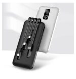 Повербанк Power Bank 10000mAh NJ-39 Чорний/Белий А 874 (100) - Зображення 2