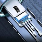 Повербанк Power Bank 10000mAh NJ-39 Чорний/Белий А 874 (100) - Зображення 4