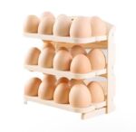 Органайзер для зберігання яєць у холодильнику Folding Egg Box на 24 яйця 3 яруси (80шт) GT-241