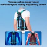 Корсет для корекції постави з поясом та ребрами жорсткості (150шт) GT-0028 - Зображення 6